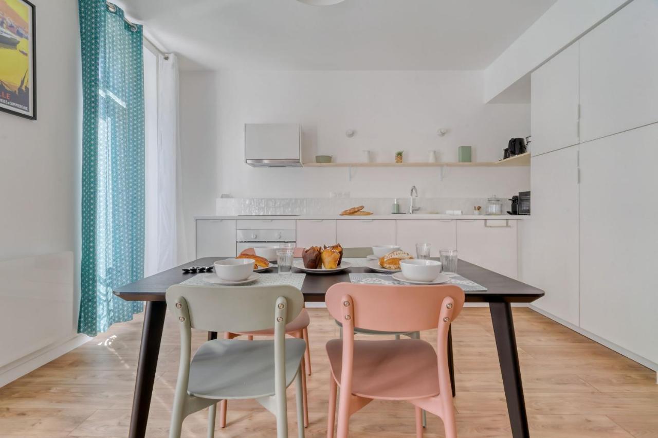 O'Dock - Bel Appartement Dans Le Quartier Des Docks Et De La Joliette Марсель Экстерьер фото
